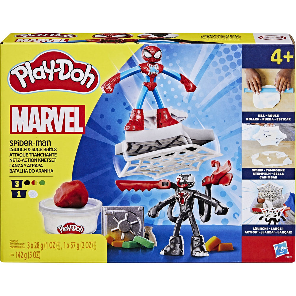 Køb Play-Doh Spiderman Opsendelse & Skær Slag