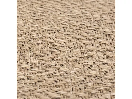 Tapis 240x340 cm aspect de jute intérieur et extérieur