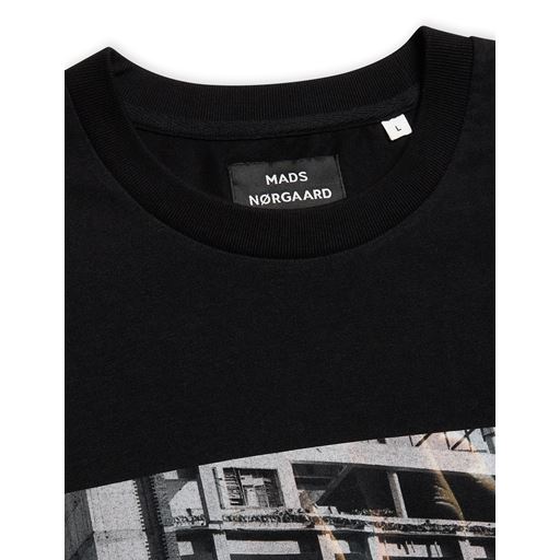 Mads Nørgaard Heavy Twin Art T-shirt, Meteorite, S