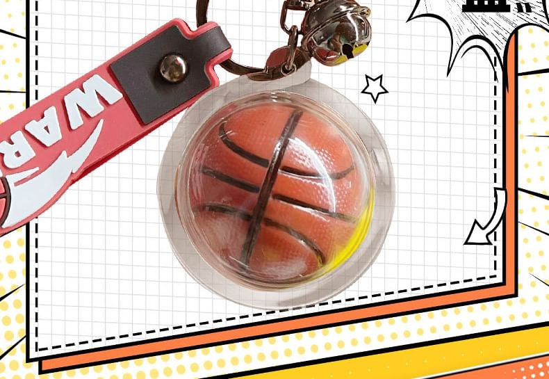 BAIMAO - Sleutelhanger met basketbalriem en tashanger