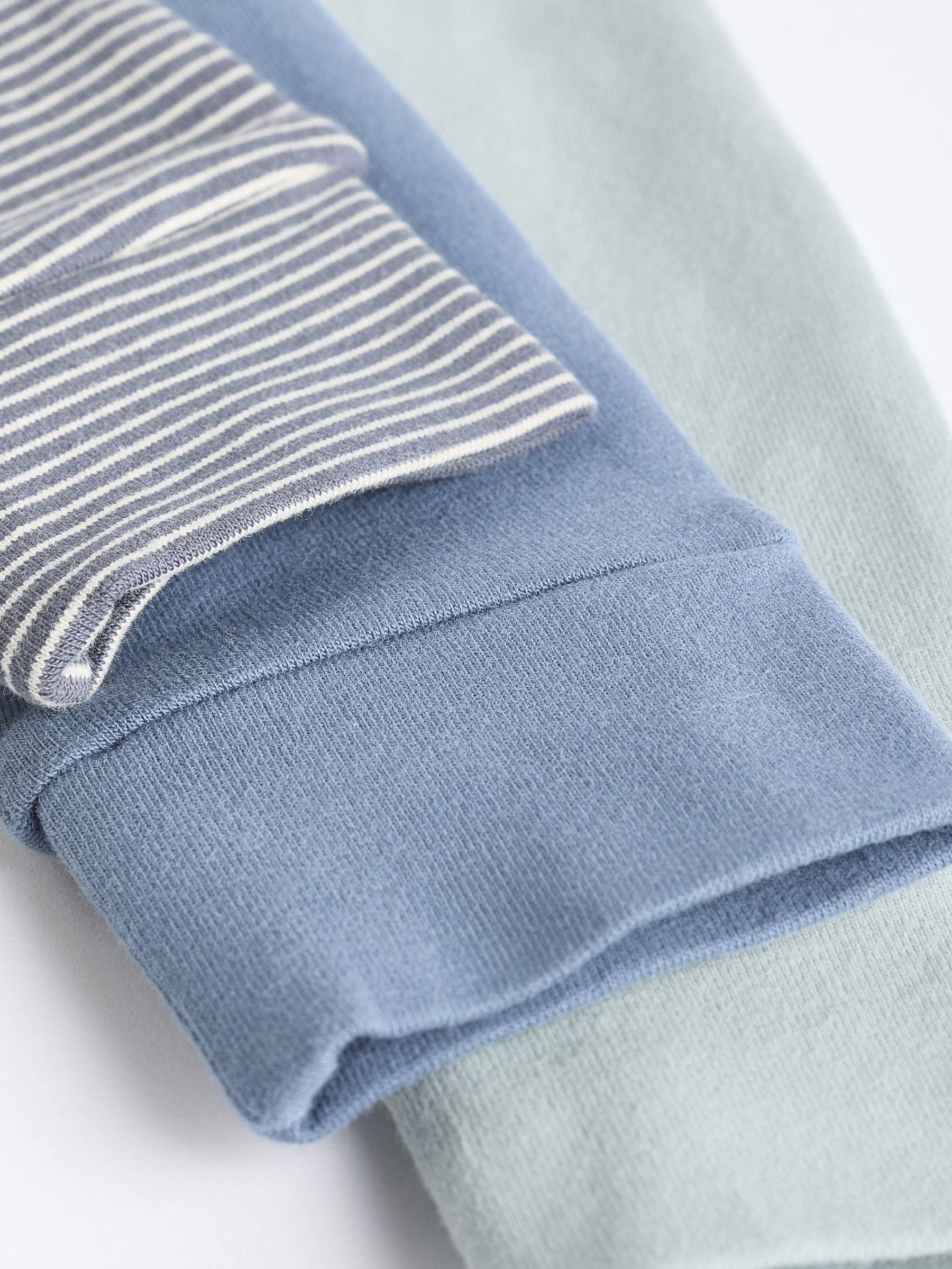 Blauwgroen - Verpakking van 4 babyleggings (0 mnd -3 jr)