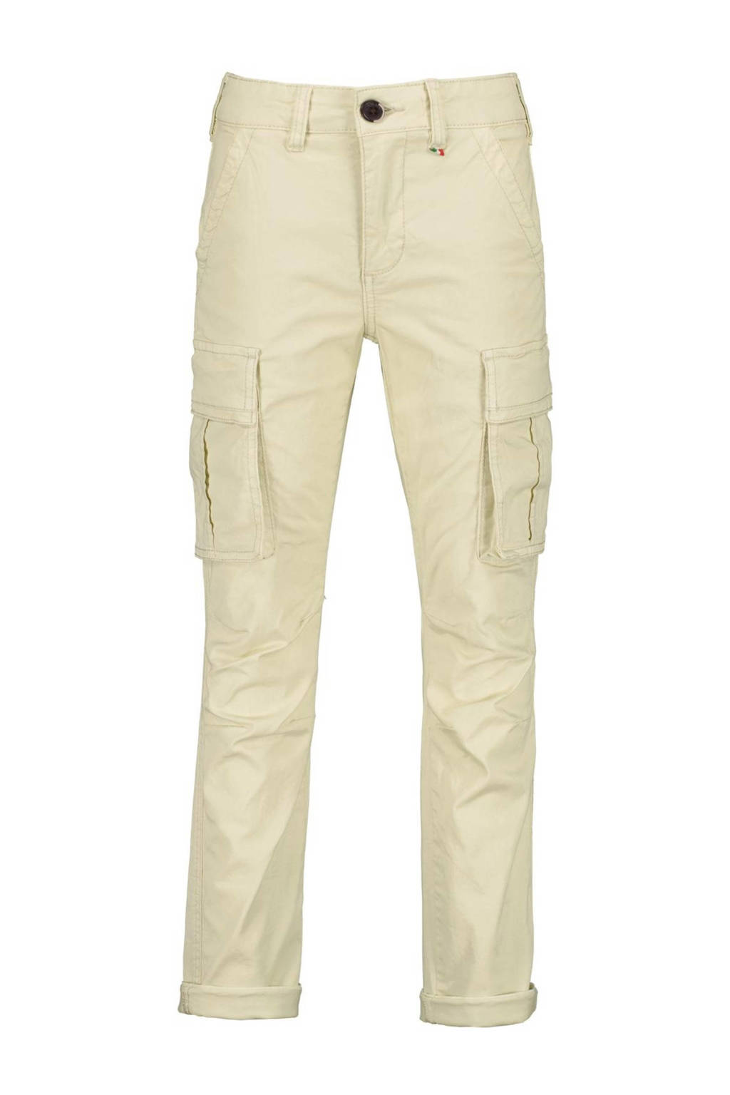 Vingino regular fit cargobroek Bergamo wit