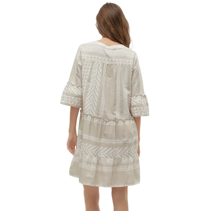 Vero Moda Dicthe 3/4 Woven Jurk Dames