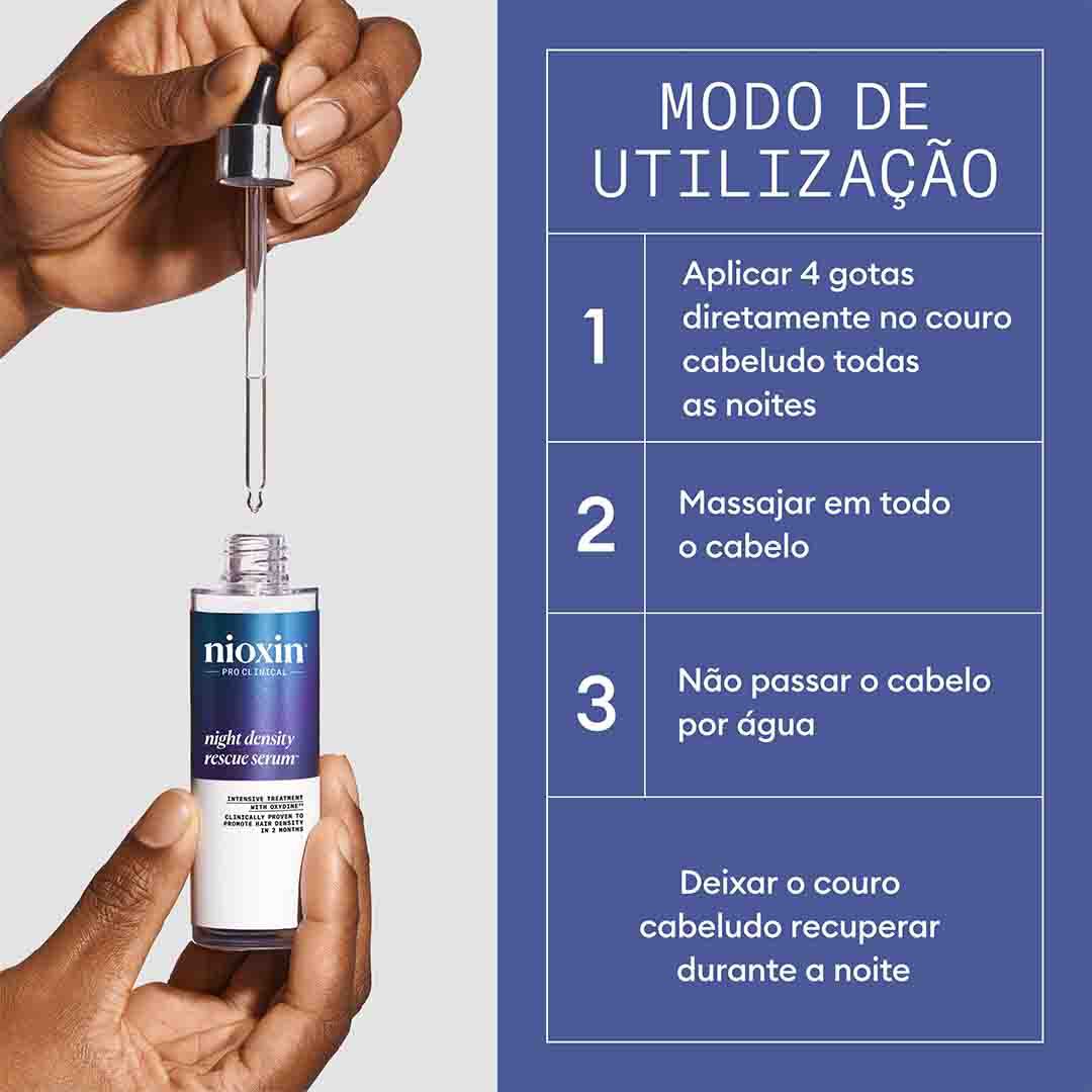 Nioxin Intensivos NIGHT DENSITY - Tratamento Noturno Anticaspa - 70ml
