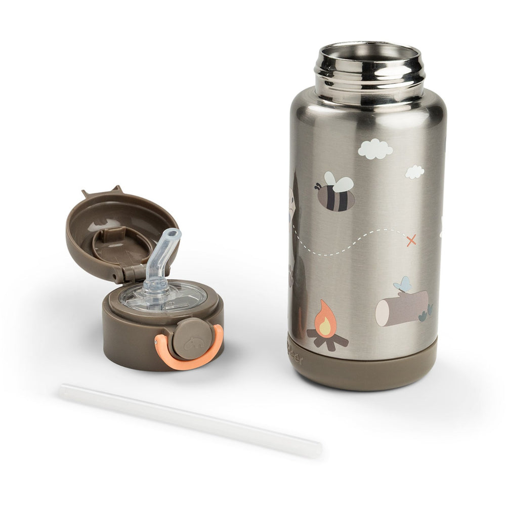 Køb DonebyDeer Sand Tiny Trails Insulated Sugerør Flaske