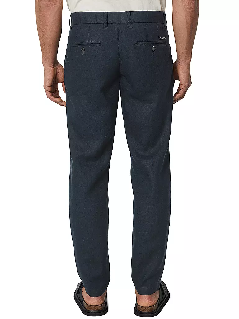 MARC O'POLO Leinenchino  dunkelblau