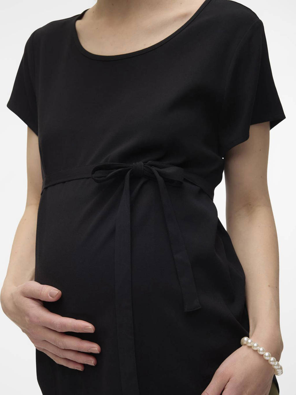 VERO MODA MATERNITY zwangerschapstop zwart