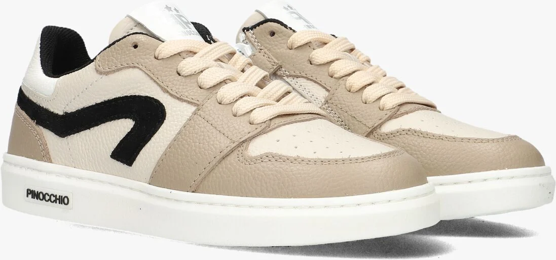 PINOCCHIO taupe pinocchio lage sneakers p1015