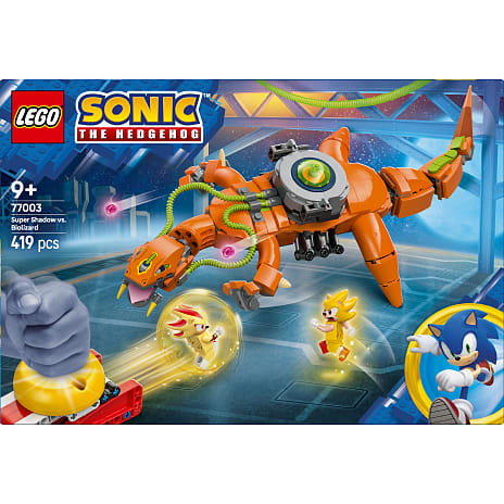 LEGO Sonic the Hedgehog Super Shadow mod Biolizard 77003