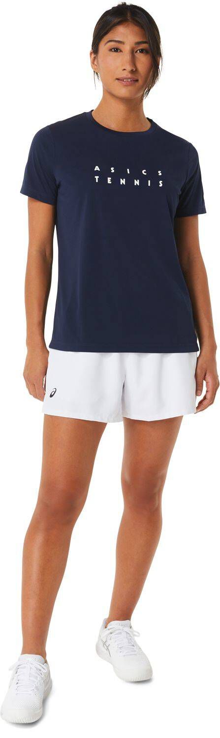 Asics| Damen Tennisshirt COURT TENNIS GRAPHIC TEE
