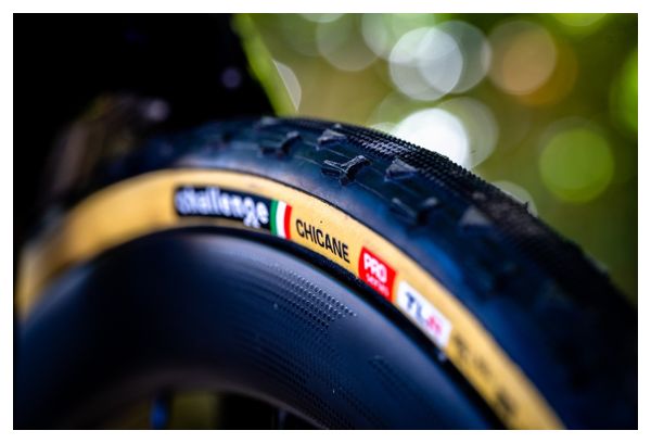Pneu Cyclo-Cross Challenge Open Chicane 700 mm Tubeless Ready Tan