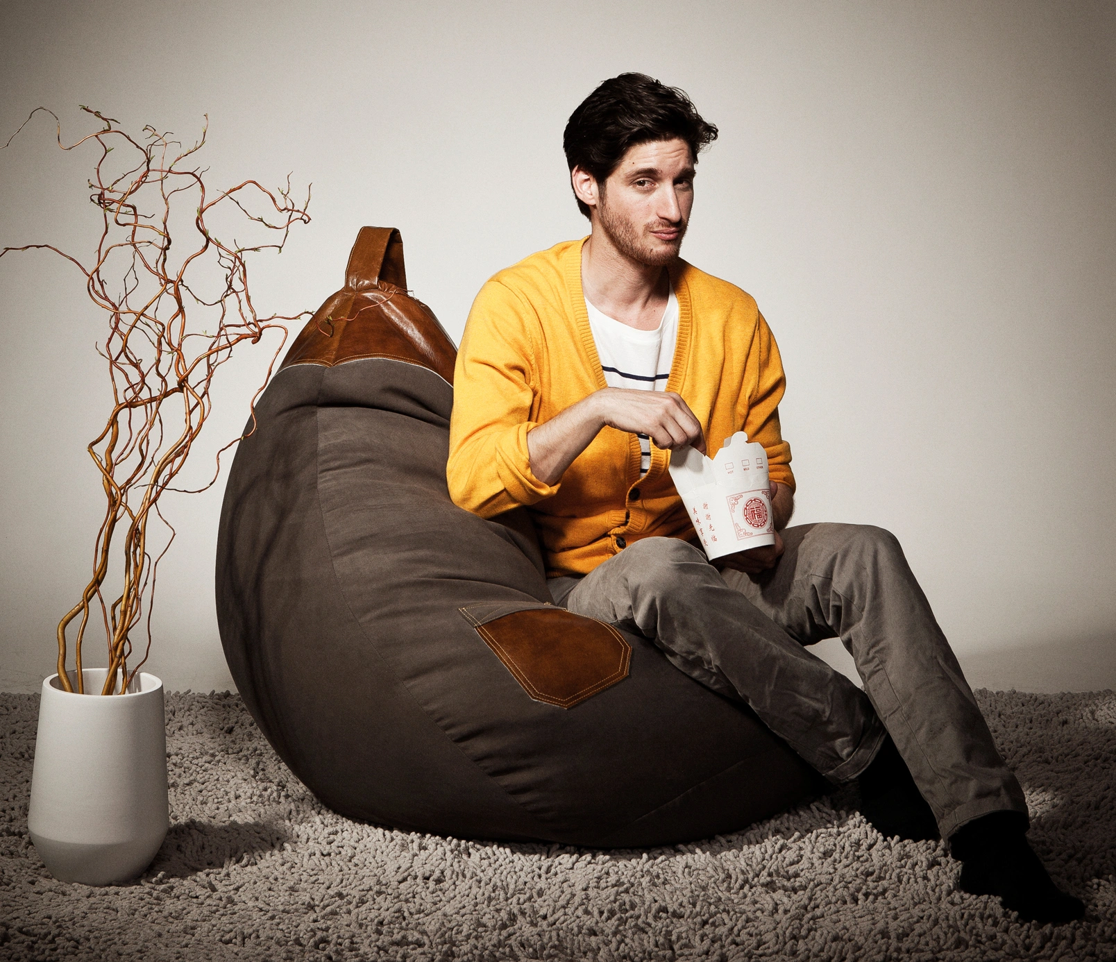 Sitzsack Beanbag Jamie XL (Farbe: braun)