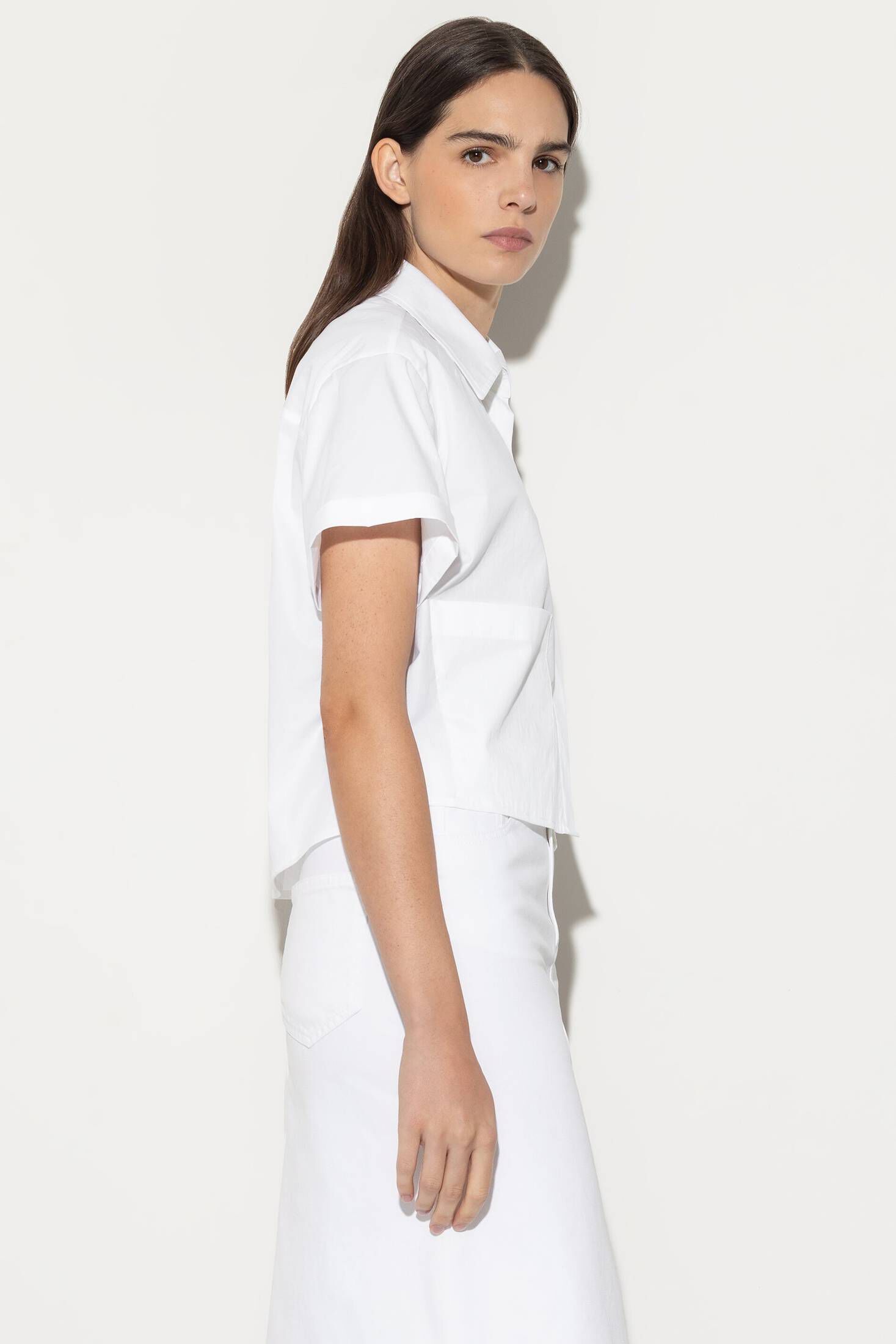 Luisa Cerano| Damen Bluse Kurzarm