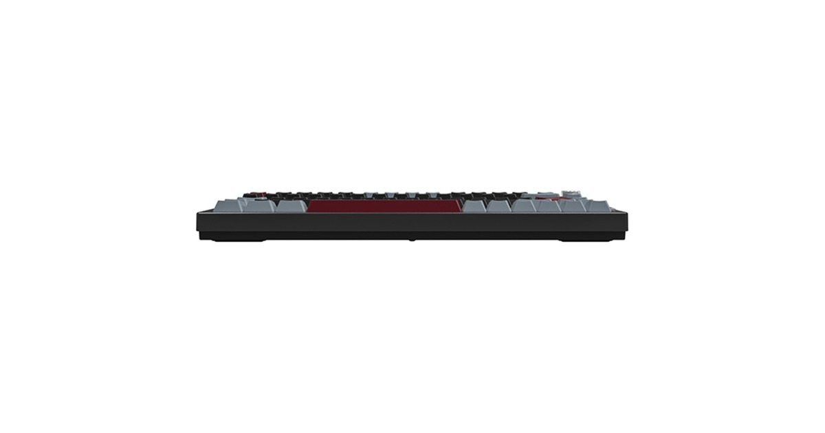 MontechMkey Pro Darkness, toetsenbord  (Zwart, US lay-out, Gateron G Pro Yellow, 75%, Hot-swappable, RGB, Double-Shot PBT, USB-C / 2.4 GHz / Bluetooth 5.2)