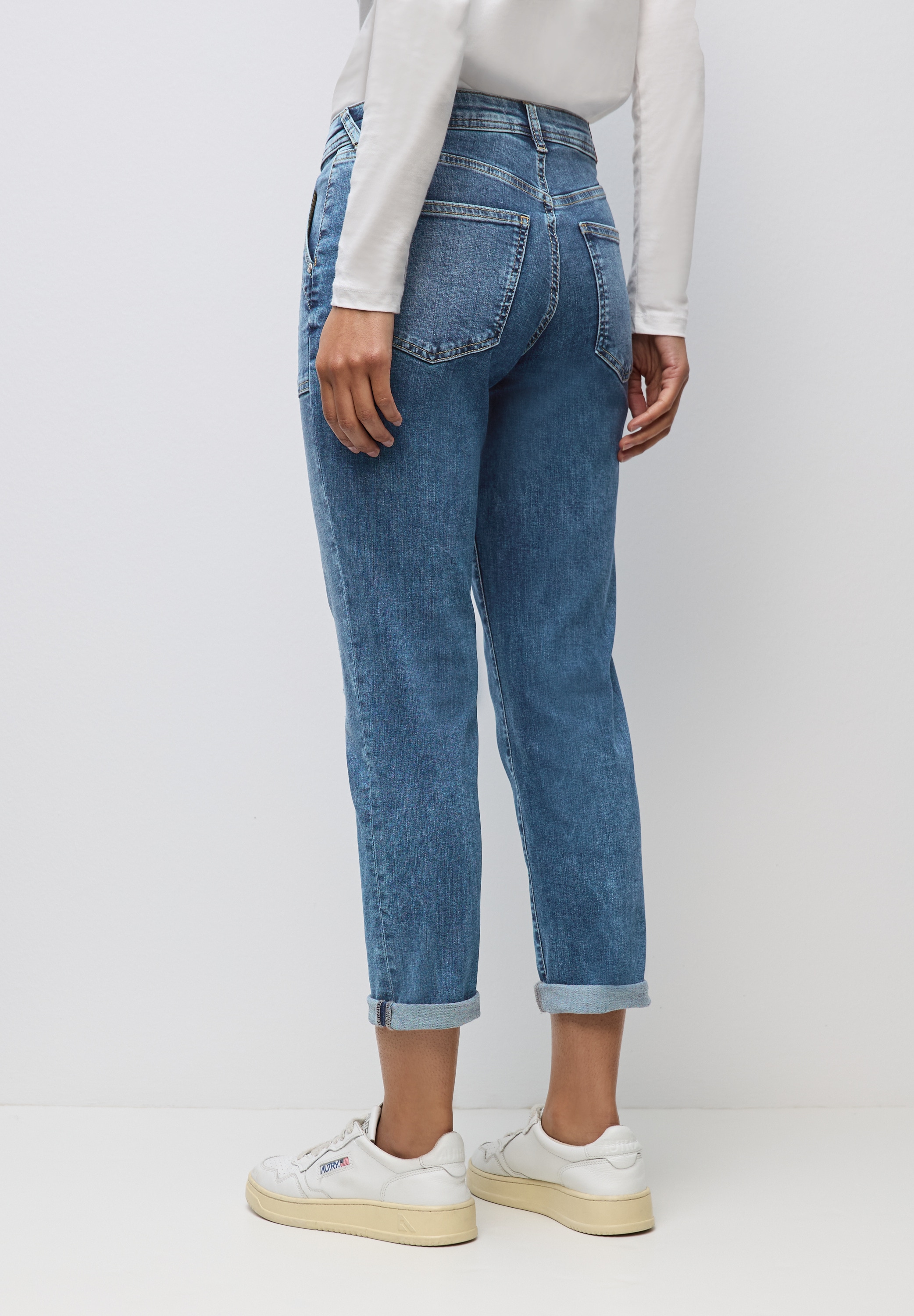 STREET ONE Boyfriend-Jeans mit Taschen
