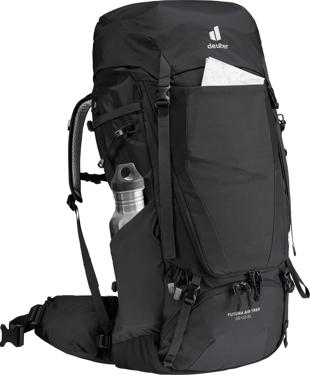 Deuter Futura Air Trek 55 + 10 SL Black-graphite