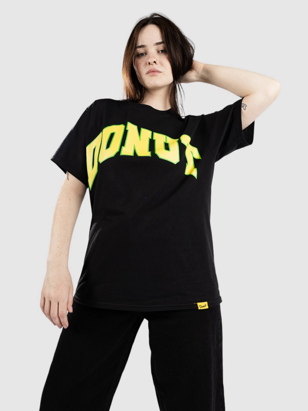 Donut University T-Shirt black