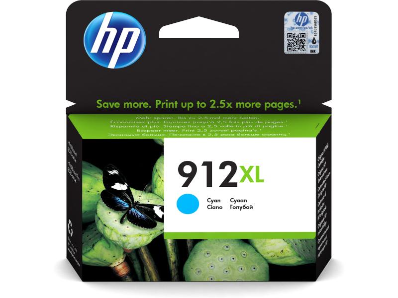 HP Tinte Nr. 912XL (3YL81AE) Cyan Druckerpatrone