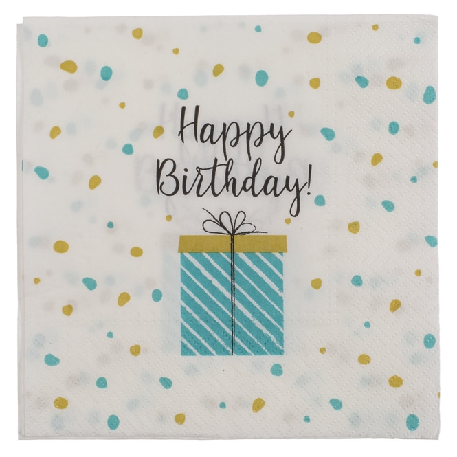 20 Servietten - Geschenk - ca. 33 x 33 cm