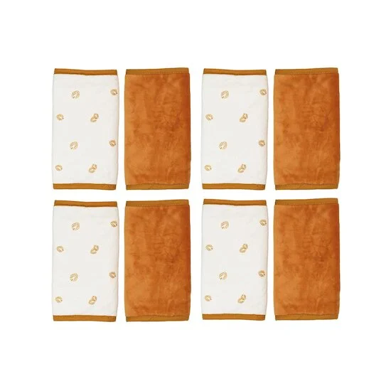 Diplododo Protège barreaux lit modulable   Ocre et Écru        de               Trois Kilos Sept