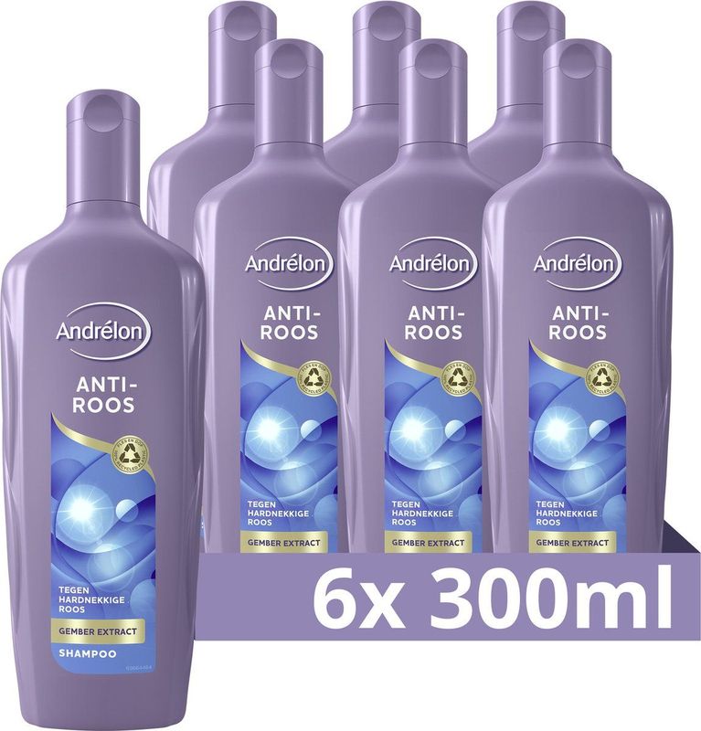 Andrélon - Classic - Anti-Roos Shampoo - 6 x 300 ml