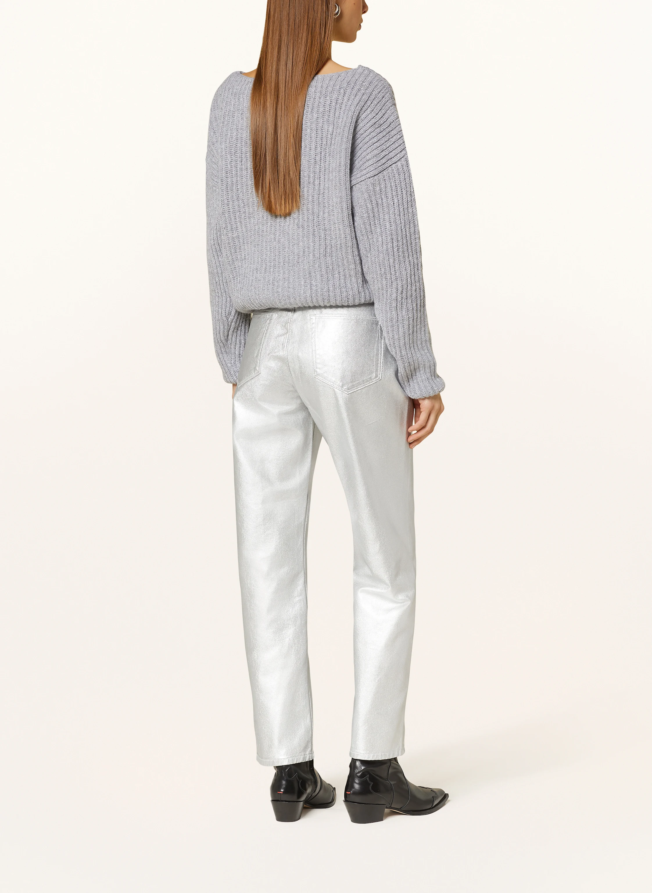 DANTE6 Coated Jeans AXELLE