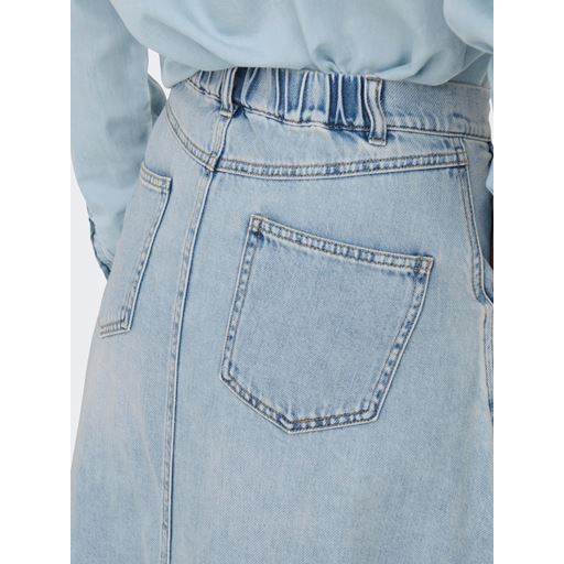 ONLY Mindy Denimnederdel, Light Blue Denim, XS