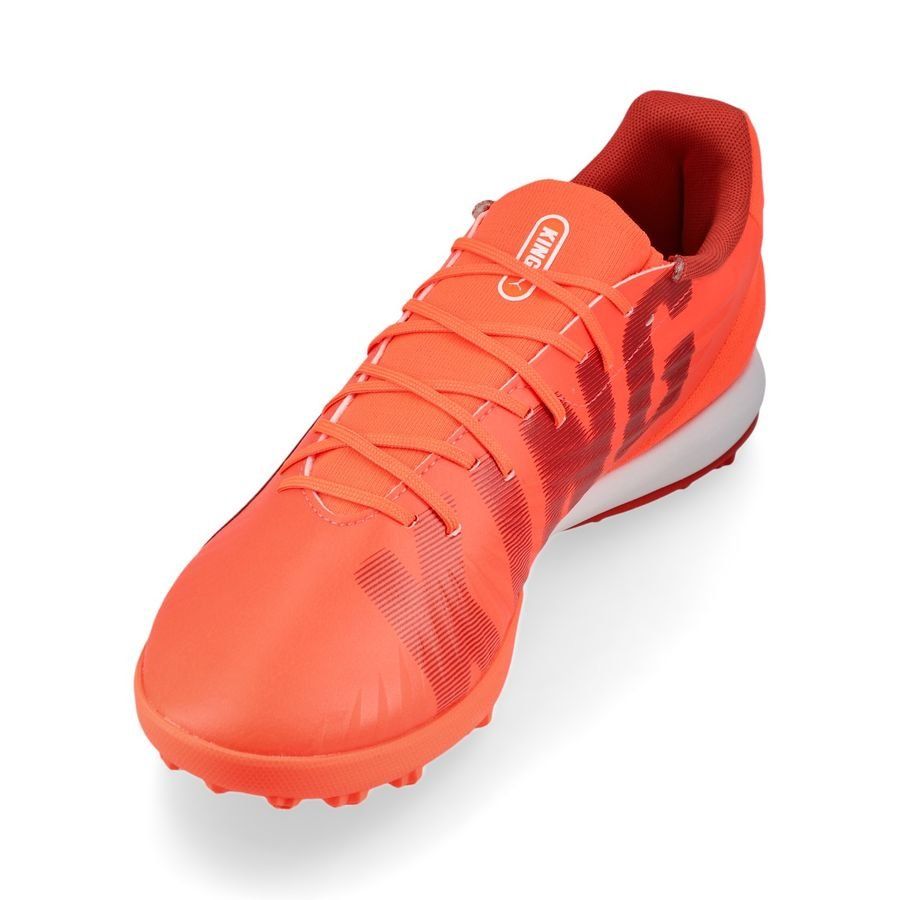 PUMA King Match TT Unlimited - Glowing Red/Blanc/Red Fire