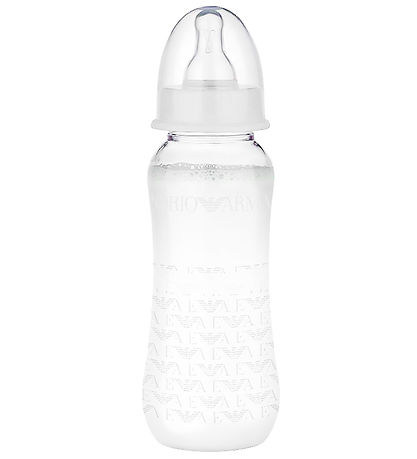 Emporio Armani Sutteflaske - Plast/Silikone - 240 ml - Hvid