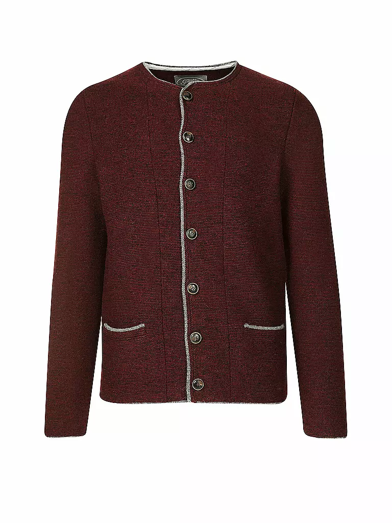 GRASEGGER Trachten Strickjacke  rot