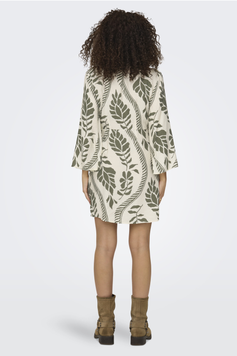 Jacqueline de Yong beige dames jurk