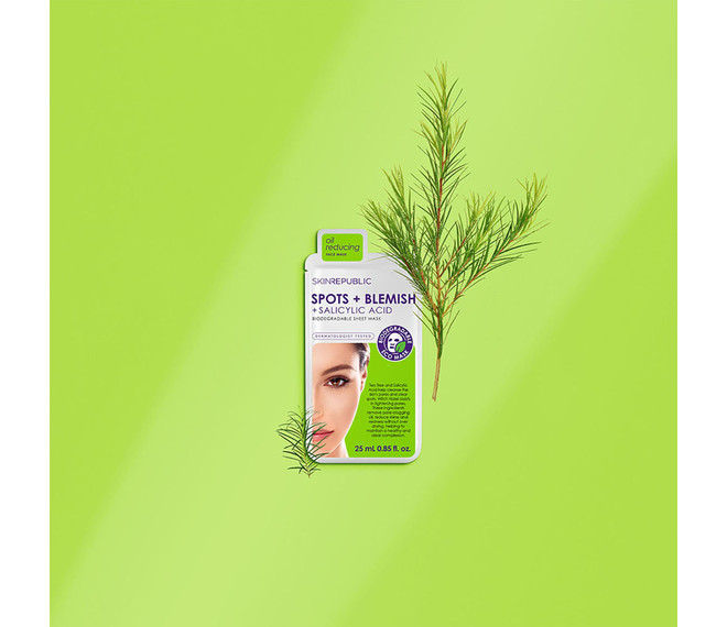 SKINREPUBLIC Spots   Blemish Face Mask