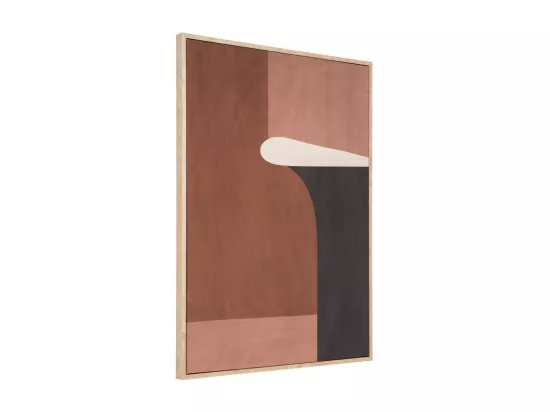 Cape Town - Tableau abstrait - Dimensions : 50x70cm