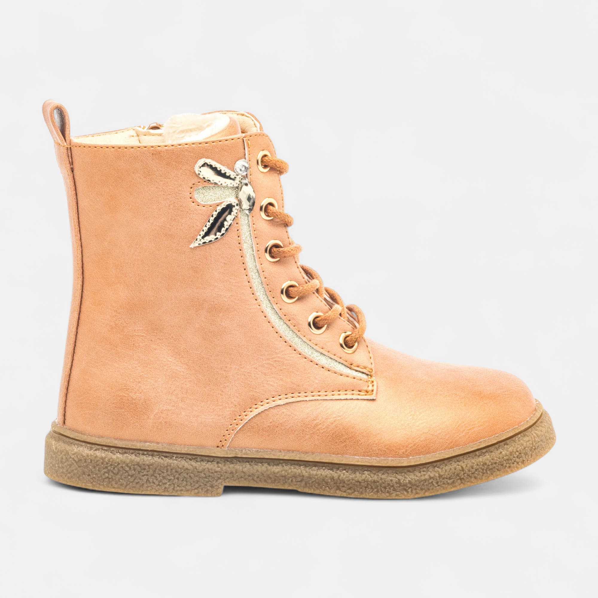 Boots Fille rose