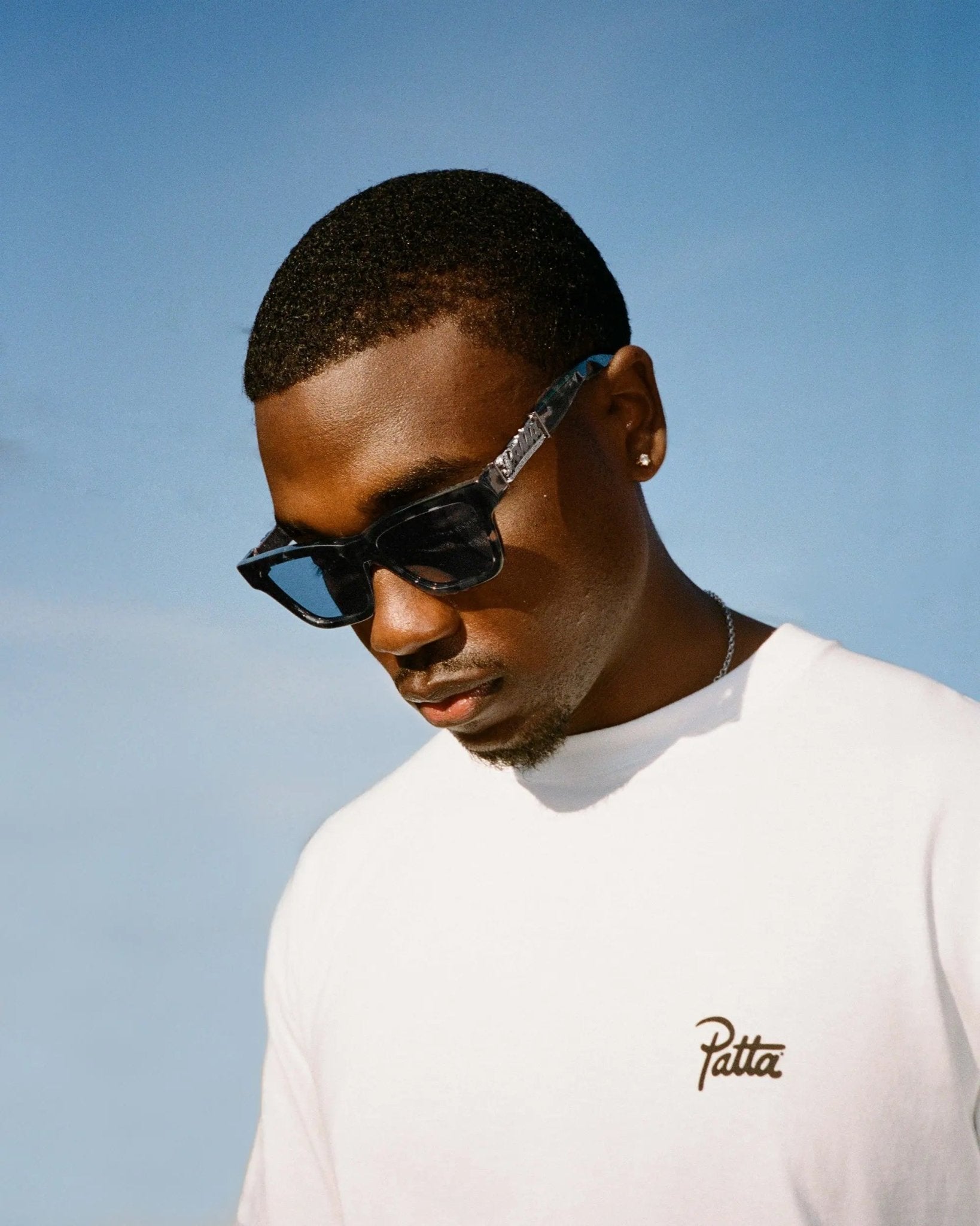Patta Stamp Sunglasses (Grey Tortoise)