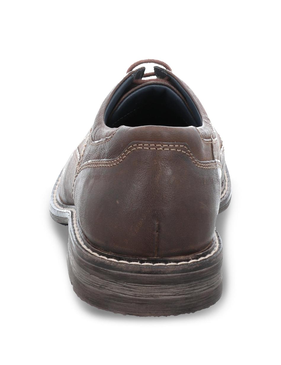 Halbschuh Earl 05, camel-kombi