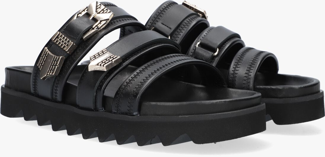 NUBIKK zwarte nubikk slippers lauren taro ii