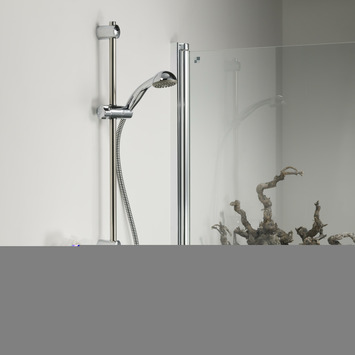 Tiger Doucheset Splash Como met Glijstang Chroom
