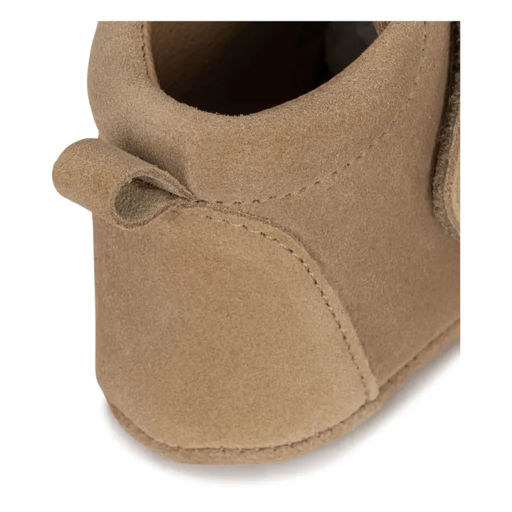 Konges Sløjd Chaussons Mamour Suède | Camel