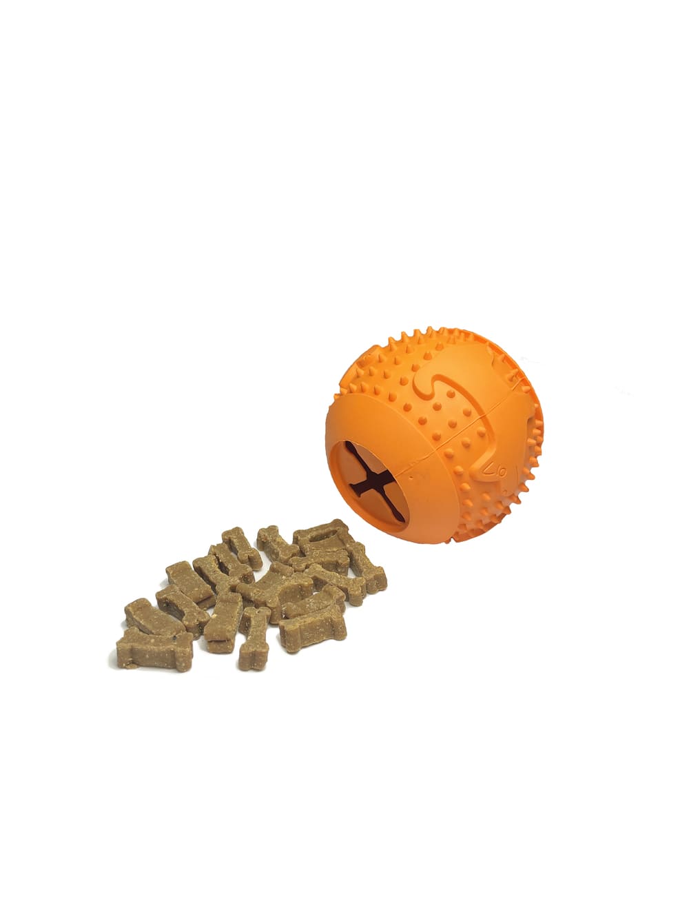 Bola dispensadora de petiscos BIMORDISCOs Fill Ball para cães
