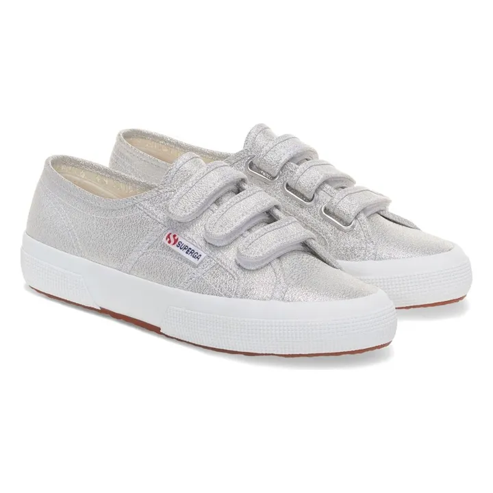 Superga Baskets 2750 Scratchs Tissus Lamé | Argenté