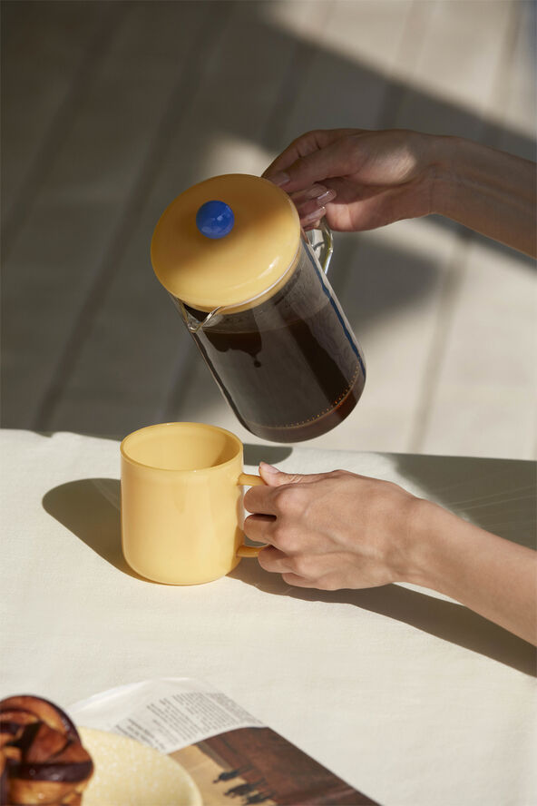 Hay French Press Brewer-Clear Clear