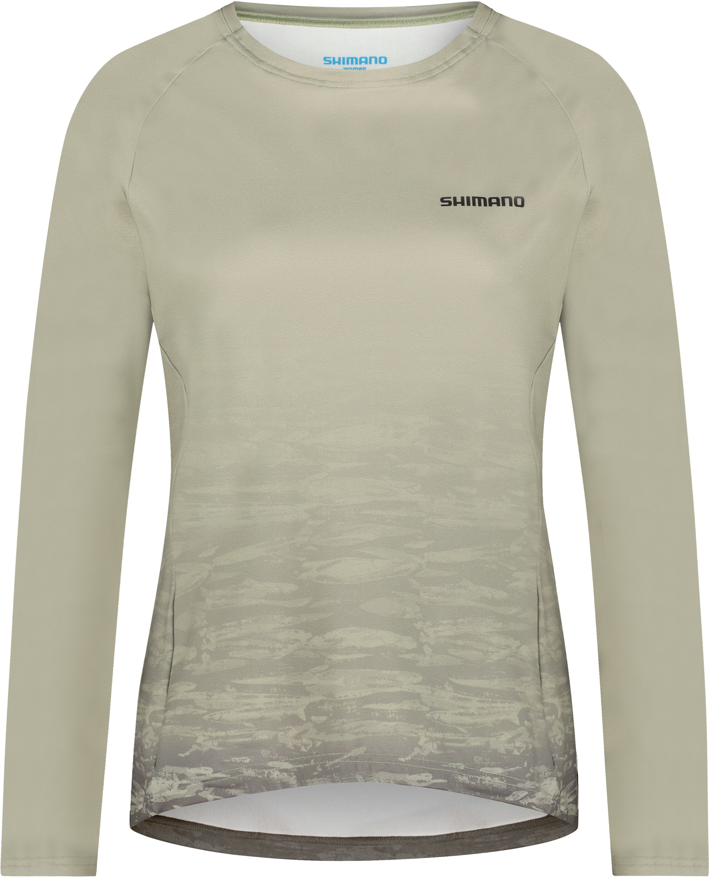 Woman's SAIKO Long Sleeve warm Printed, Restore Green