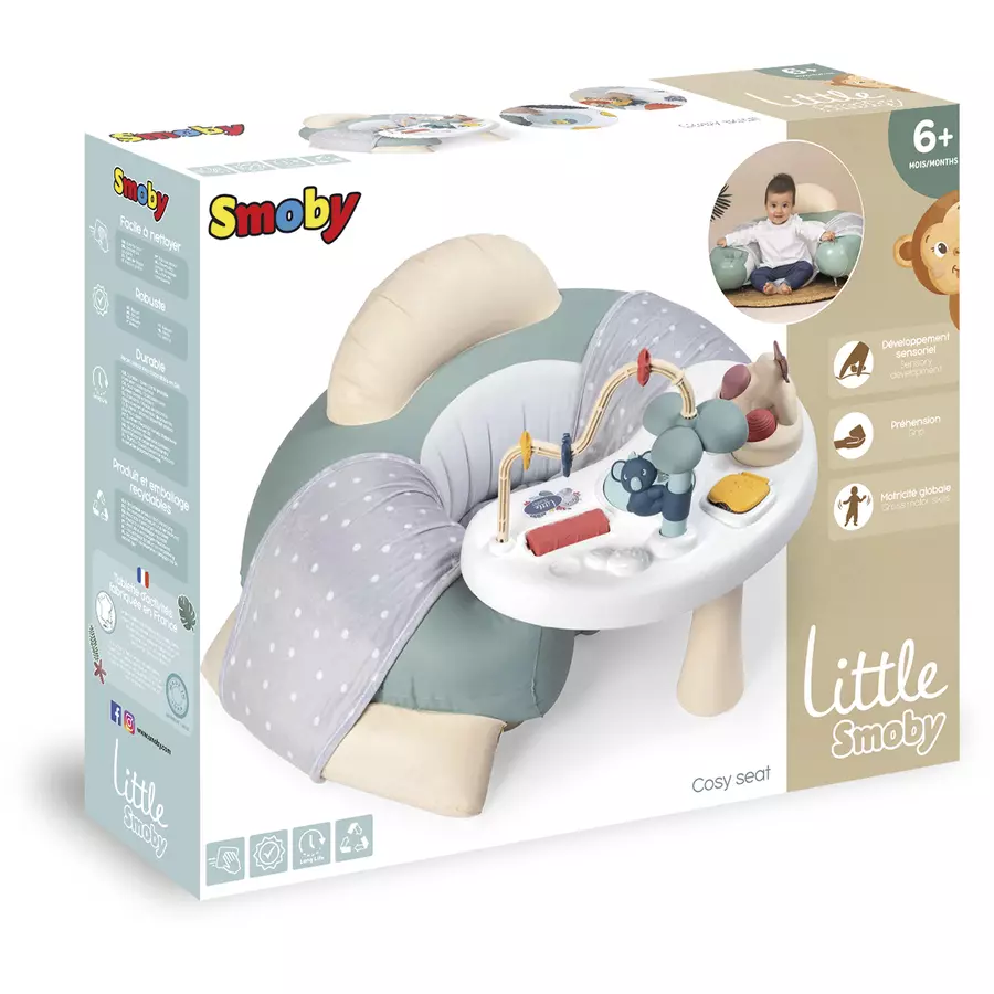 Little Smoby Cosy Babysitz mit Activity-Tisch