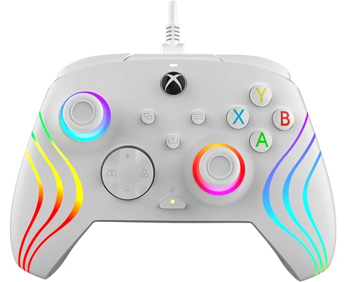 PDP Afterglow Wave Wired Controller - White