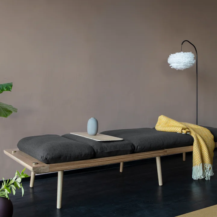 Umage - Lounge Around Daybed, Eiche dunkel / sterling