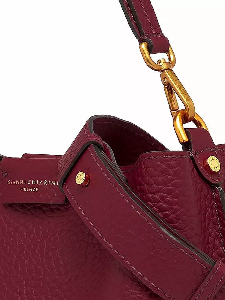 GIANNI CHIARINI Ledertasche - Hobo ARETHA dunkelrot