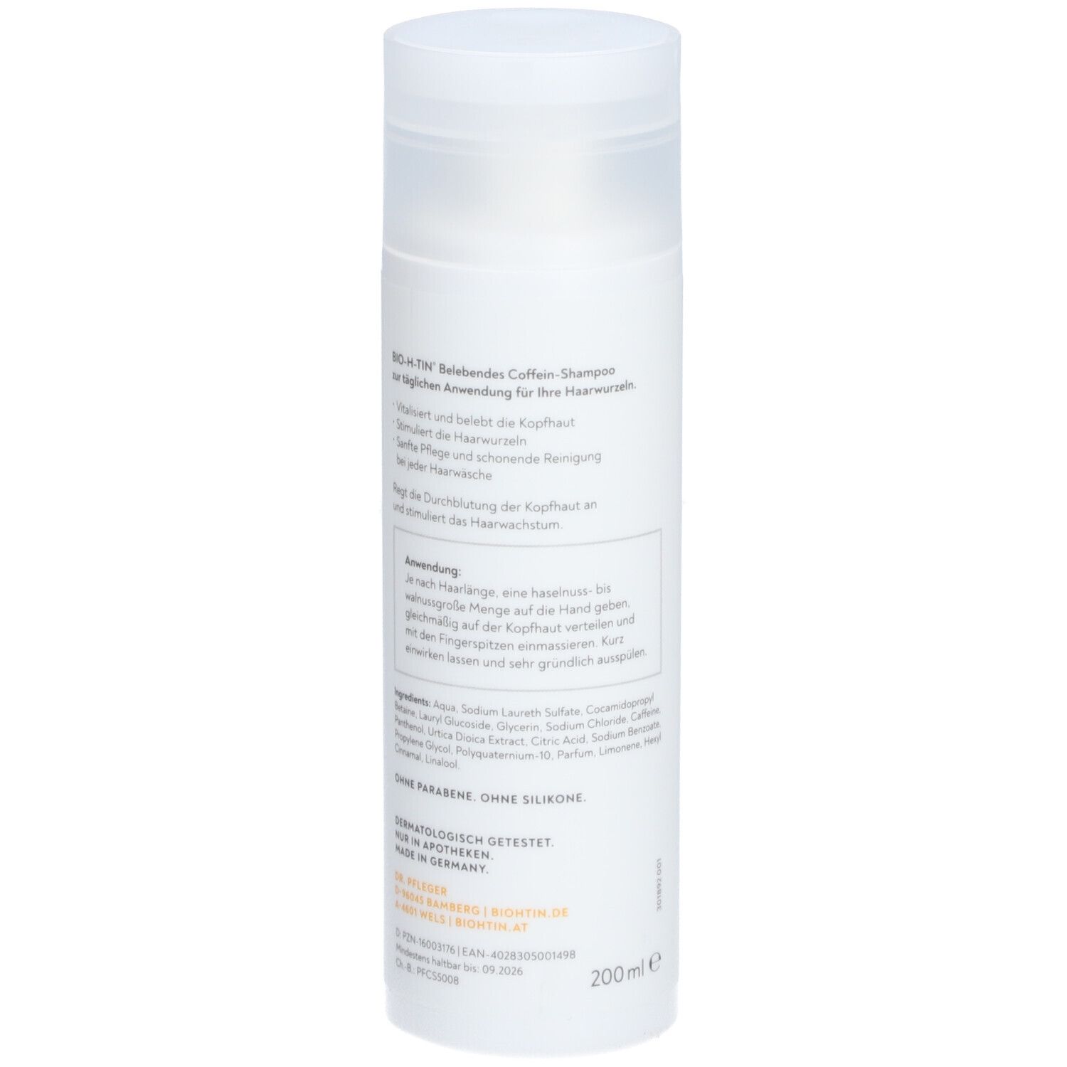 BIO-H-THIN ® belebendes Coffein-Shampoo