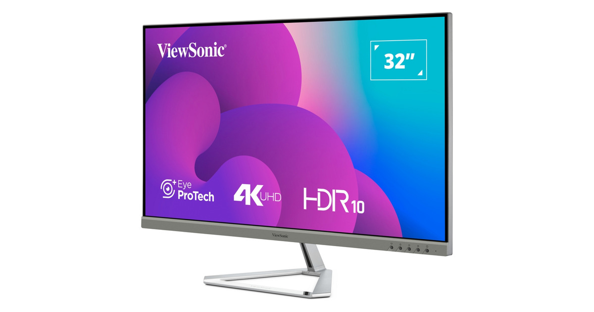 ViewSonicVX3276-4K-MHD-2 Frameless Entertainment Monitor 32