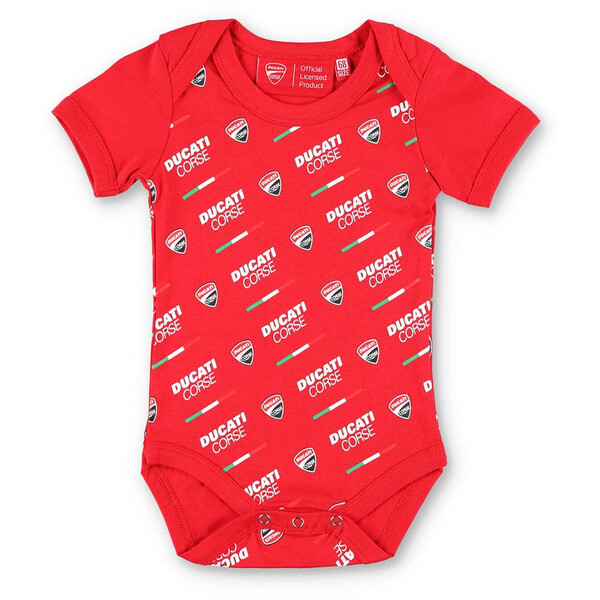 ducati racing - Body bébé Corse Rouge
